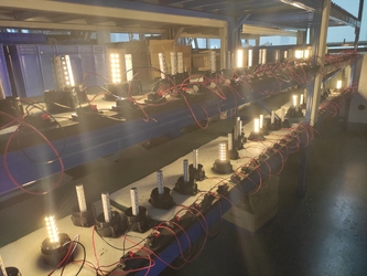 Wetech Electronic Technology Limited productielijn van de fabrikant