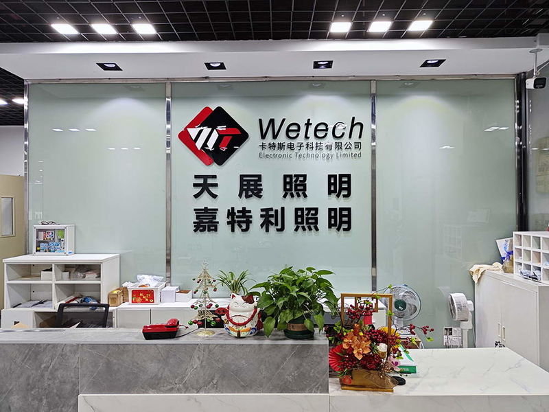Wetech Electronic Technology Limited productielijn van de fabrikant