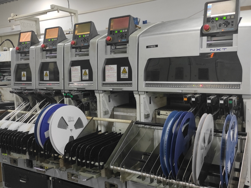 Wetech Electronic Technology Limited productielijn van de fabrikant