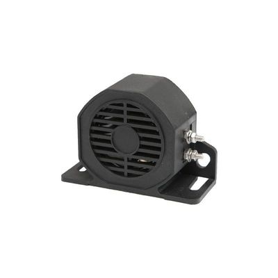 IP67 Vorklift Backup Alarm Zwart Vorklift Reverse Beeper 15W Met Duurzaam Nylon Materiaal