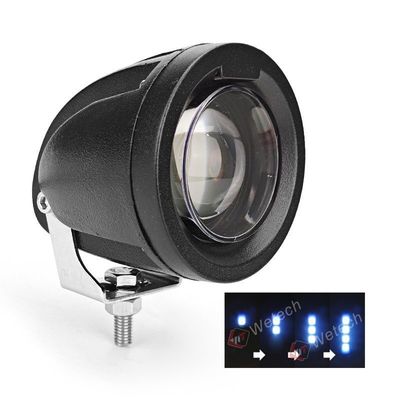 Gepersonaliseerde vorkhef Blauwe pijl licht 8W Blauwe veiligheid licht IP67