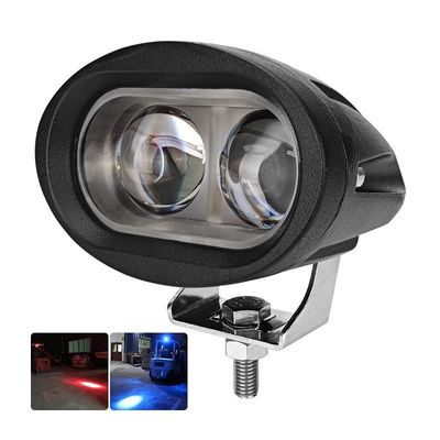 Waterdicht vorkhef Blauw Vlek Licht 10W LED Blauw Vlek Licht 10V - 80V Met gegoten aluminium behuizing