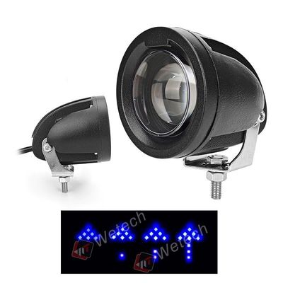 Aluminium legering vorkhef Blauw pijllicht IP67 Vorkhef Veiligheidslicht 18W