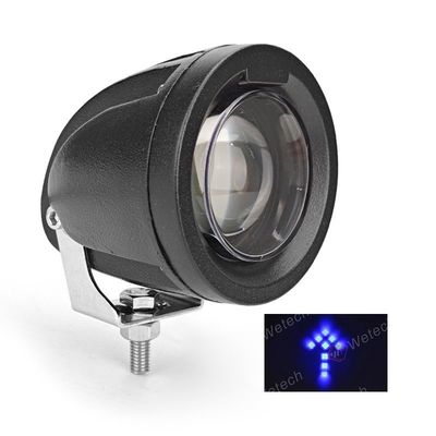 Blauwe Arrow vorkheftruck waarschuwingslicht met roestvrijstalen montagebeugel voor veiligheid en duurzaamheid