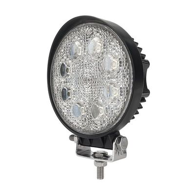 Ronde LED-werklicht waterdicht LED-hulplicht 24W met aluminium behuizing