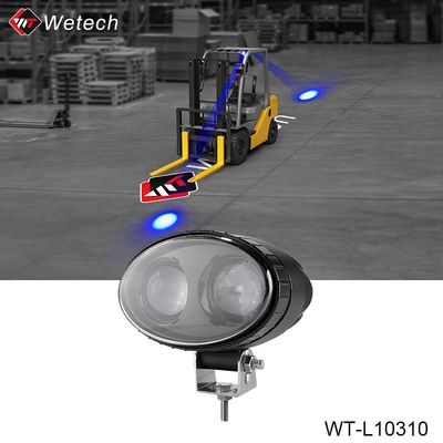 10V - 80V Blauw LED Spot Light IP67 Truck Spot Lights Met Montagebeugel van roestvrij staal