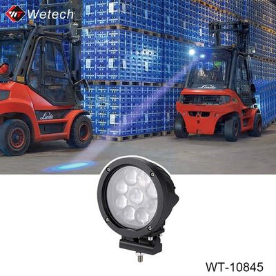Gepersonaliseerde vorklift blauwe vlek licht 45W Blauwe vorklift veiligheid lichten IP67