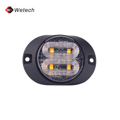 Flitsstroboscooplichten 12V 24V LED Amber Stroboscoop Waarschuwingslicht voor Vrachtwagens 3m Sticker