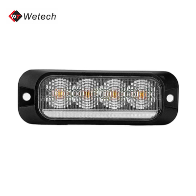 Zijflitsende 12V - 24V LED Stroboscoop Waarschuwingslichten IP67 Waarschuwingssignalen