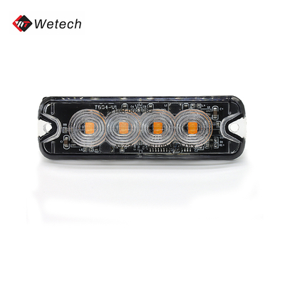 12V - 24V LED straallamp waarschuwingslichten IP67 zijdelings flitsend straallamplamp voor voertuig