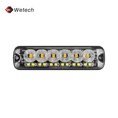 18W Truck Strobe Light High Bright LED Grille Strobe Lights IP67 PC Lens Materialen