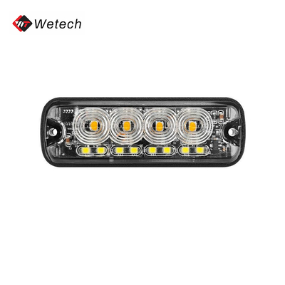 Commerciële roosterstrooklichten 6W - 10W Amber strooklichten voor vrachtwagens