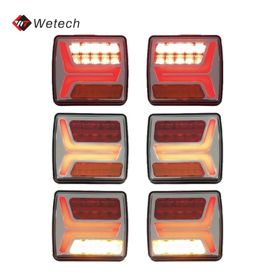 Op maat gemaakte trailerverlichtingskit 4.2V Magnetische achterlichten voor trailer