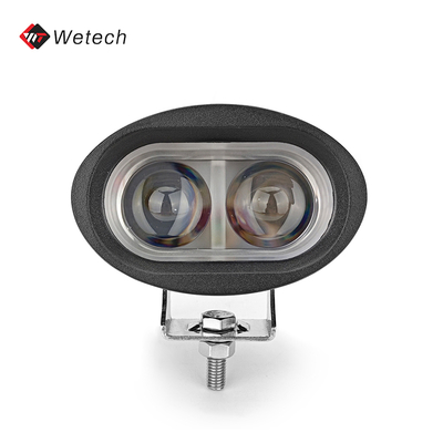 10-80V DC Vorklift Veiligheidswaarschuwingslicht Waterdicht IP 67 10W LED Blauwe Vleklicht voor de veiligheid op het werk