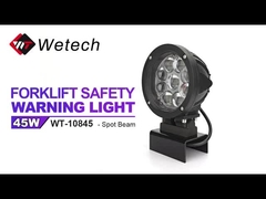 WT-10845 Vorklift Blauw Vleklicht 45W Blauwe Vorklift Veiligheidslichten IP67