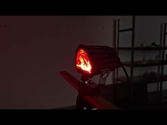 Waterdicht vorkhef veiligheidslicht 20W vorkhef rode zijlichten op maat