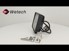 Waterdicht 12V 24V DC 24W LED werklicht Flood Beam