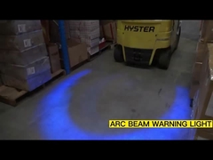 WT-C10330 Vorklift Arc Light 30W Vork Truck Lampen 10V - 80V Voor voetgangersveiligheid En Vorklift Zone