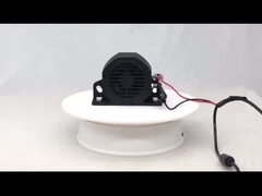 IP67 Vorklift Backup Alarm Zwart Vorklift Reverse Beeper 15W Met Duurzaam Nylon Materiaal