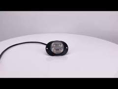 WT-TC10912-1 Flitsstroboscooplichten 12V 24V LED Amber Stroboscoop Waarschuwingslicht Voor Vrachtwagens 3m Sticker