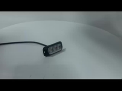 WT-T10909 IP67 Flitsstroboscoop Amber Led Licht 12V 24V Vrachtwagen Stroboscoop Licht