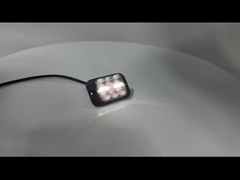 WT-10918-2 12-24V LED Zwaailicht Waarschuwingslichten IP67 Zwaailicht Voor Vrachtwagen Vorkheftruck Tractor Graafmachine