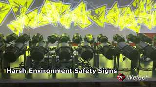 240W LED-goboprojector IP65-veiligheidsborden